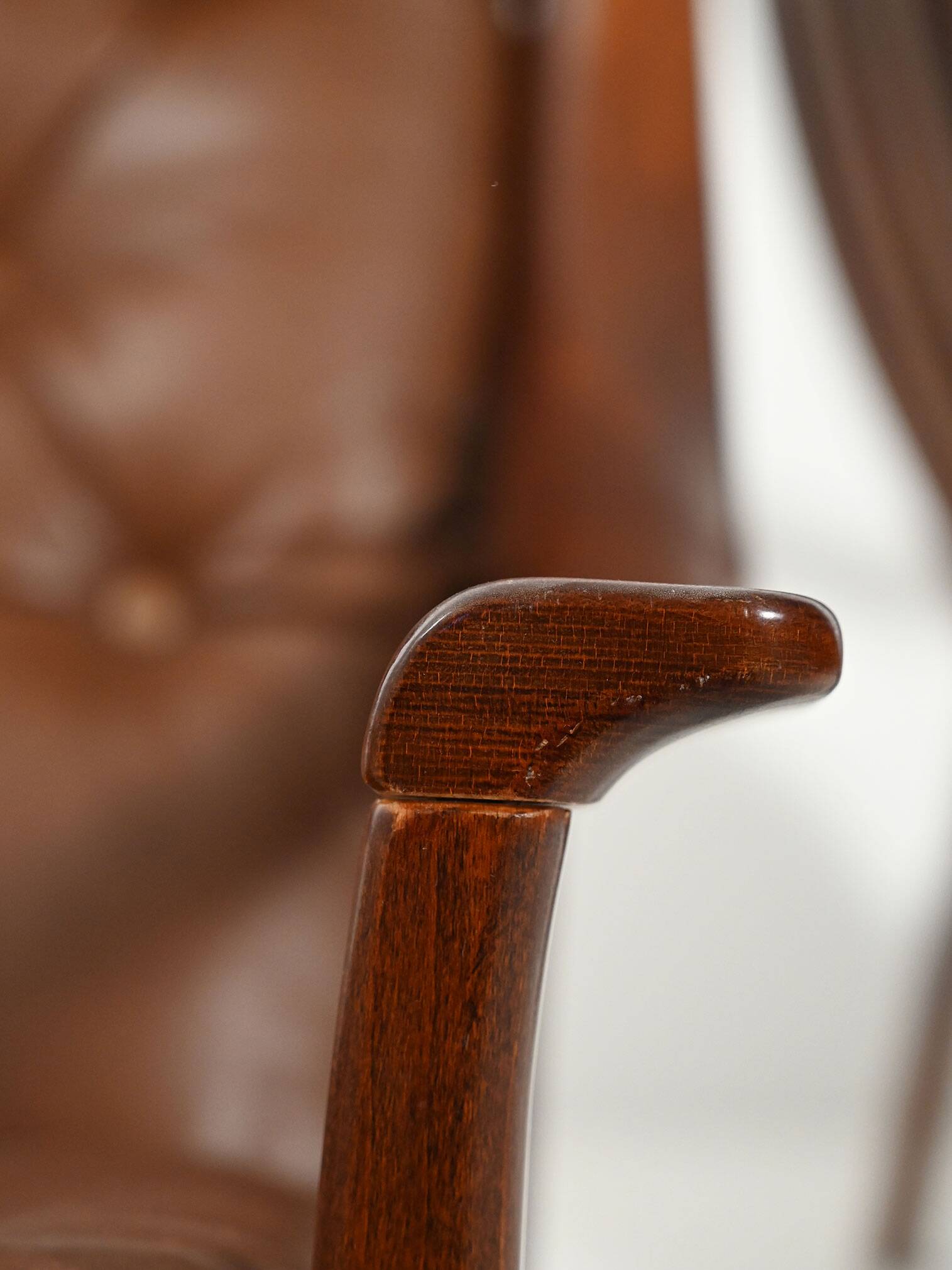 Pair of Danish armchairs by JM Birking