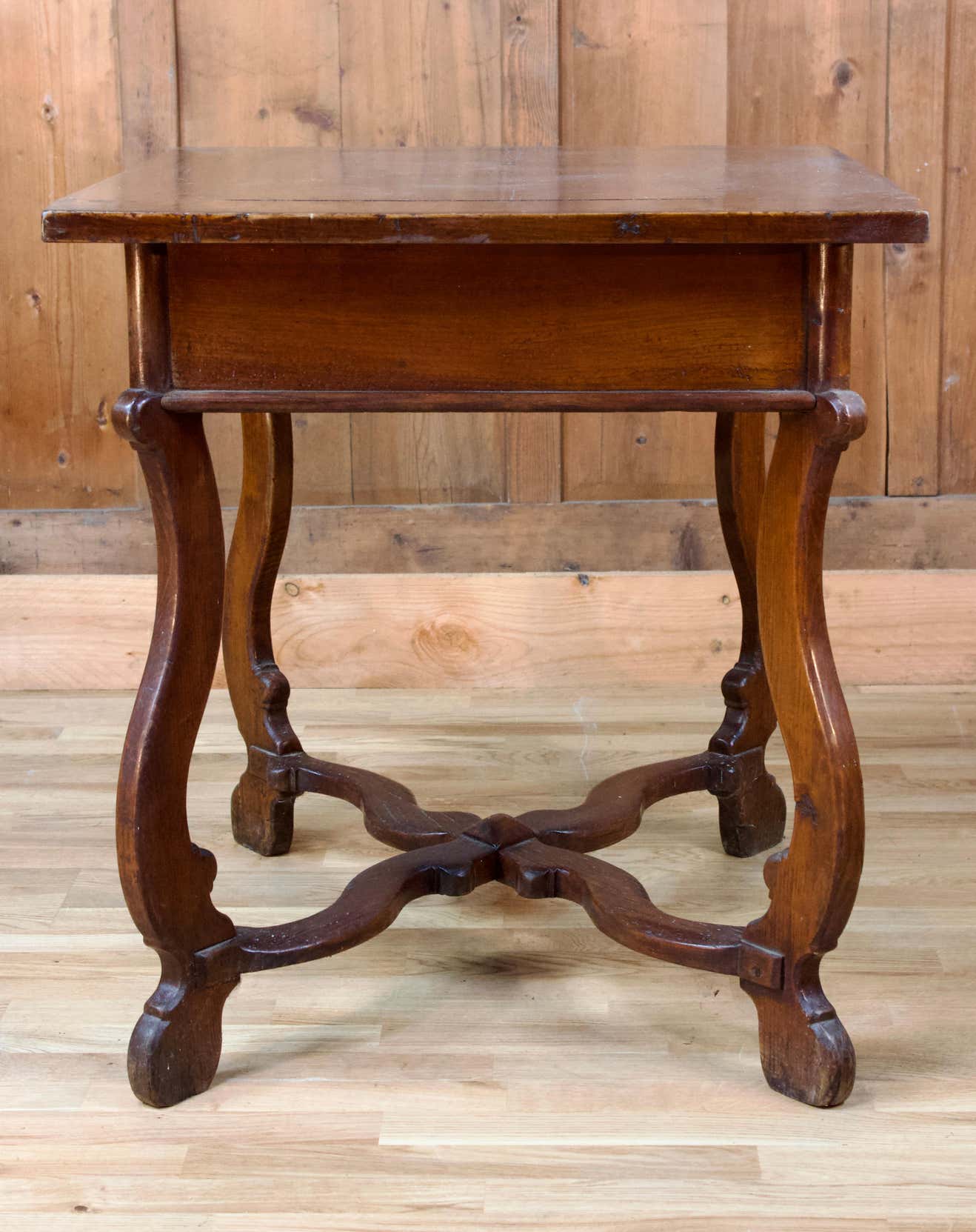 Nineteenth-century fruit wood desk table