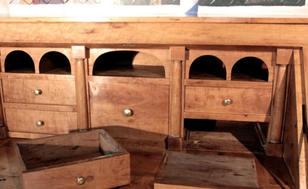 Scriban directoire en poirier XIXeme