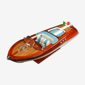 Model wooden boat Riva Aquarama 50 cm