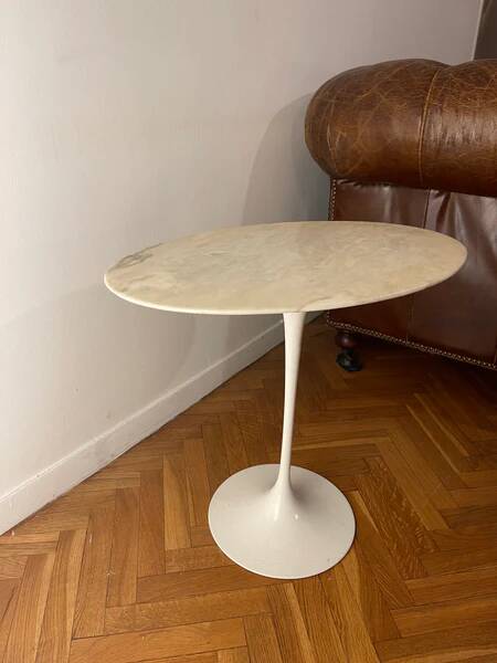 Marble side table