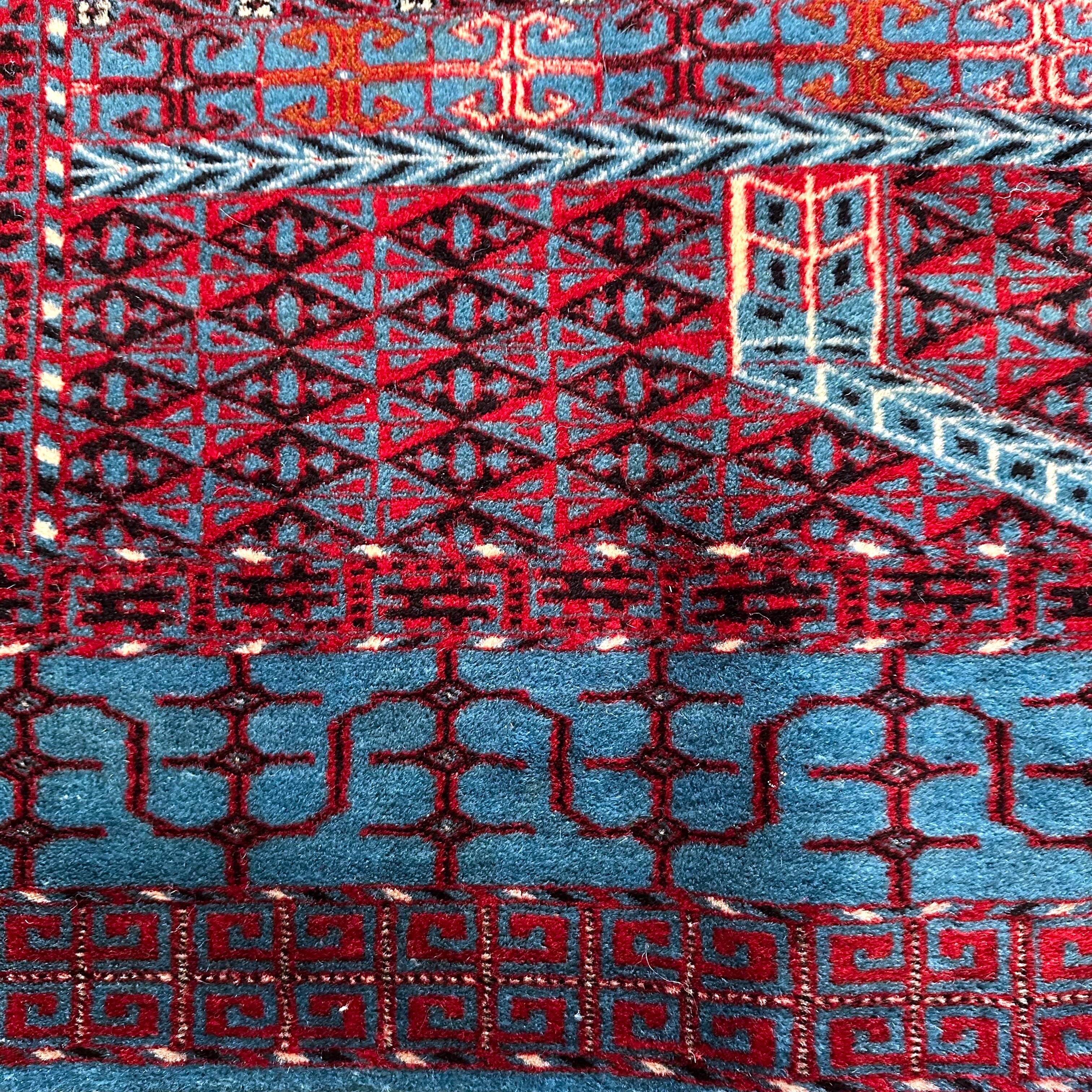 Vintage wool rug, Pakistan, oriental rug