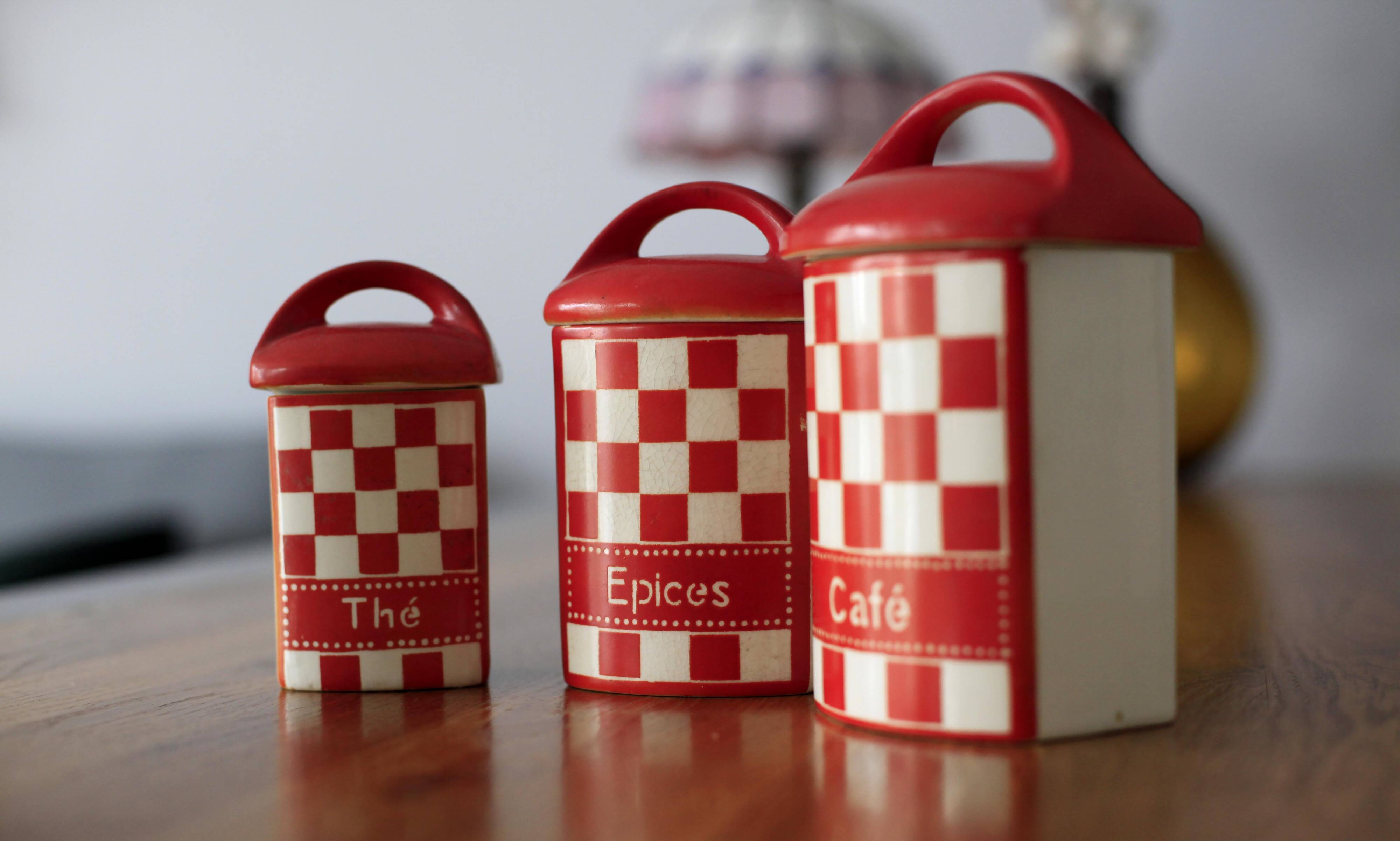 SPICE JARS DITMAR URBACH ORANGE LUSTUCRU