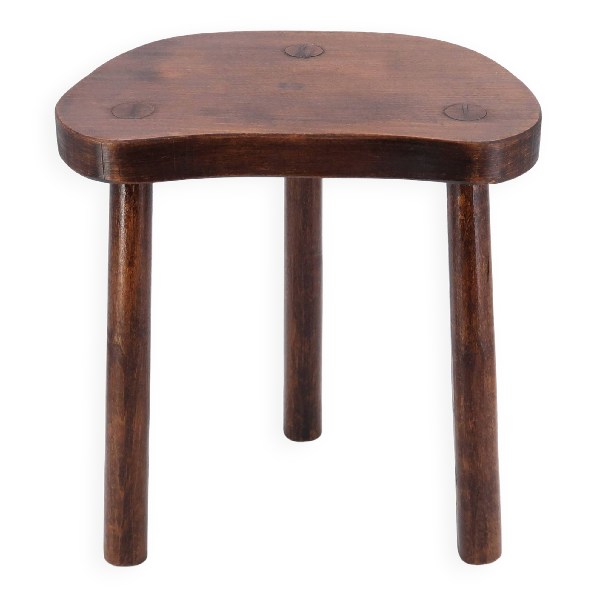 Wooden tripod stool, 1950s