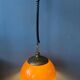 Vintage Cosack Leuchten Plexiglass Brown - Orange Pendant Lamp
