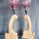 Paire de lampes de style art déco