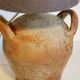 Vintage handmade pottery lamp