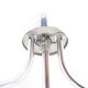 Mid-century Chandelier by Elektroinstala Decin,1970's.