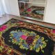 Tapis en laine roumaine vintage 227x154cm