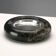 Vintage black and silver marble catchall, Italy, 1970s