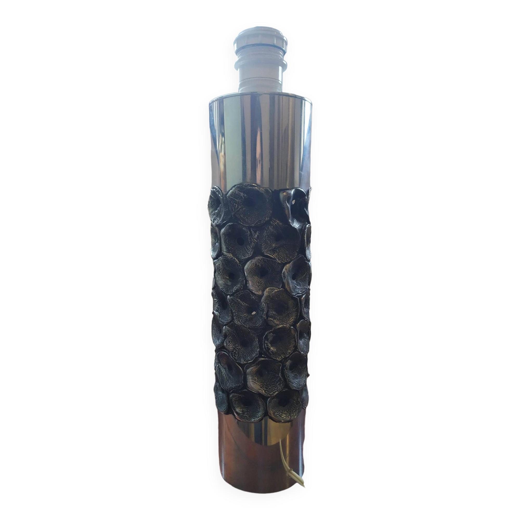 Metal lamp base
