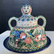 Cloche dish by Teresa Liana in glazed ceramic Poland