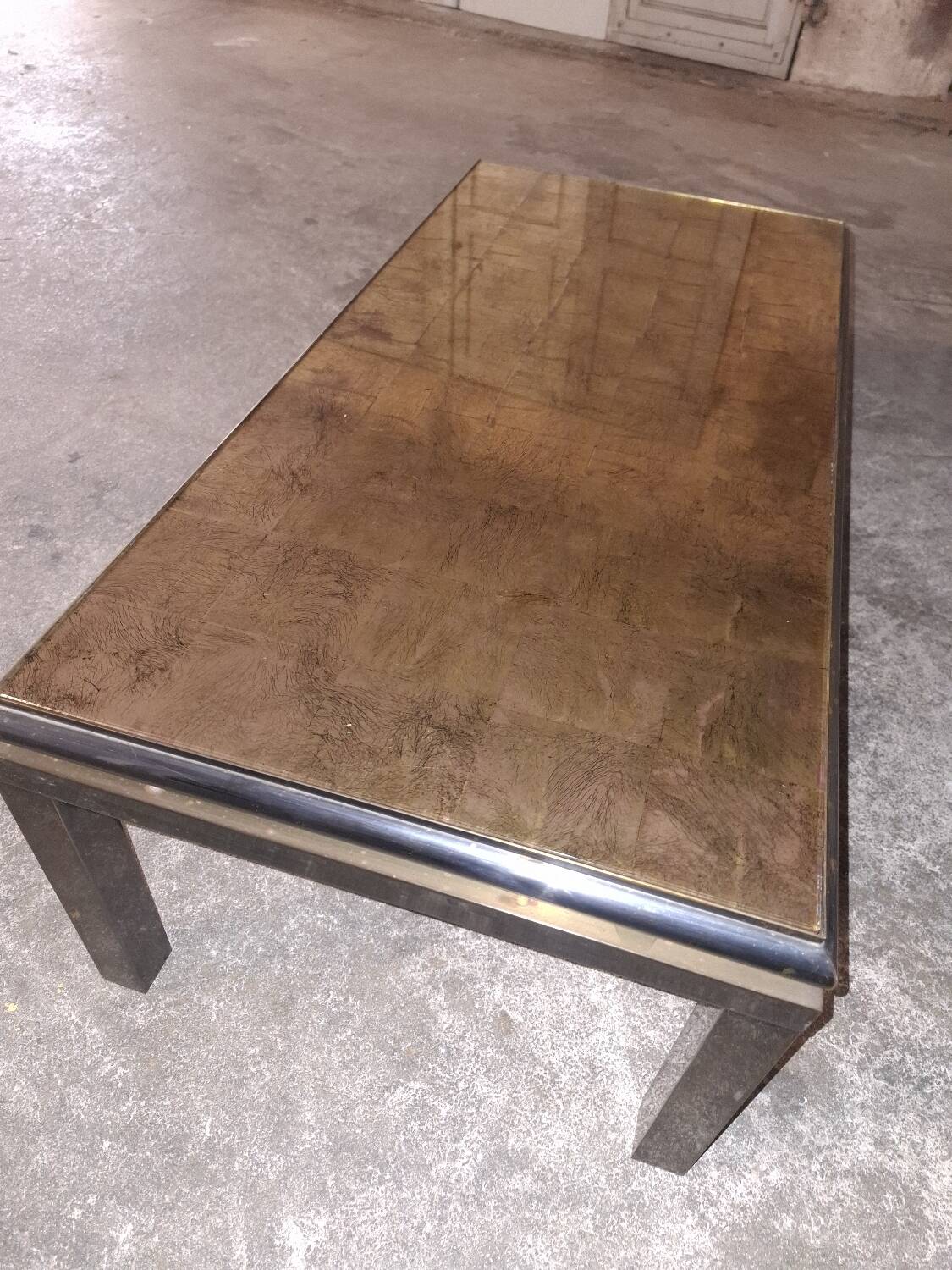Jansen designer coffee table