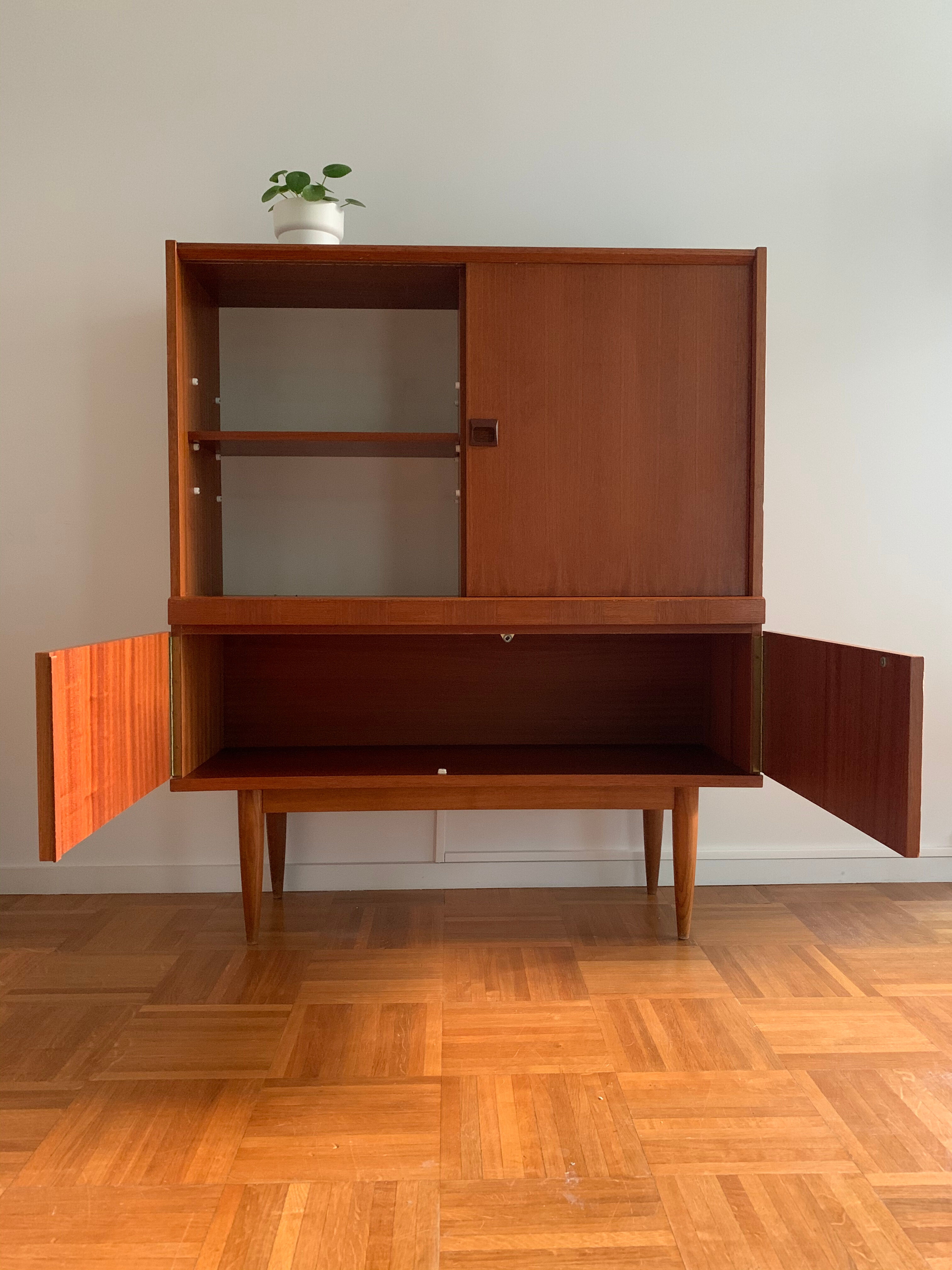 Scandinavian buffet in teak Royal board 1960