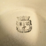 White soup pot Saint-Amand and Hamage