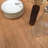 Solid oak farm table