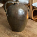 Brown brown brown vintage sandstone amphora jar