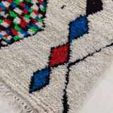 Handmade moroccan berber carpet 167 x 98 cm