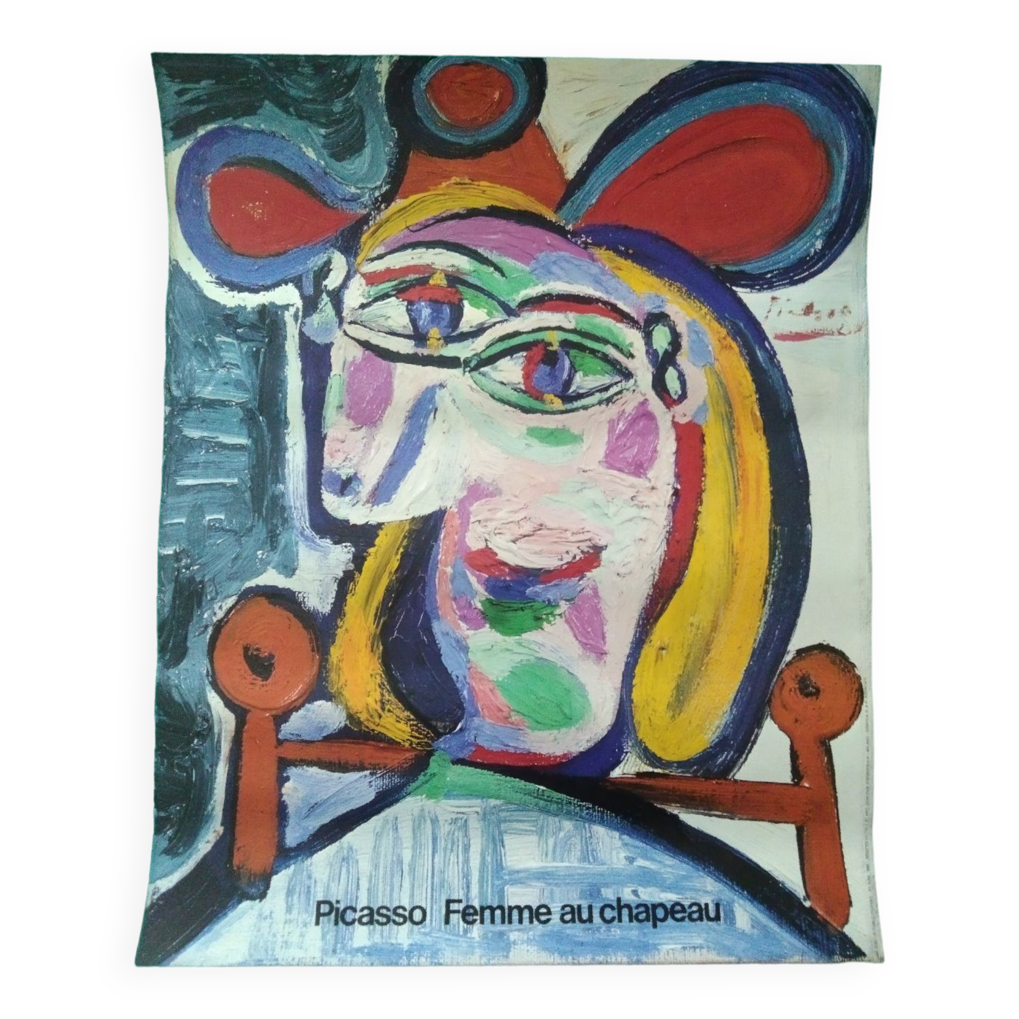 Pablo Picasso poster "Woman with a Hat"