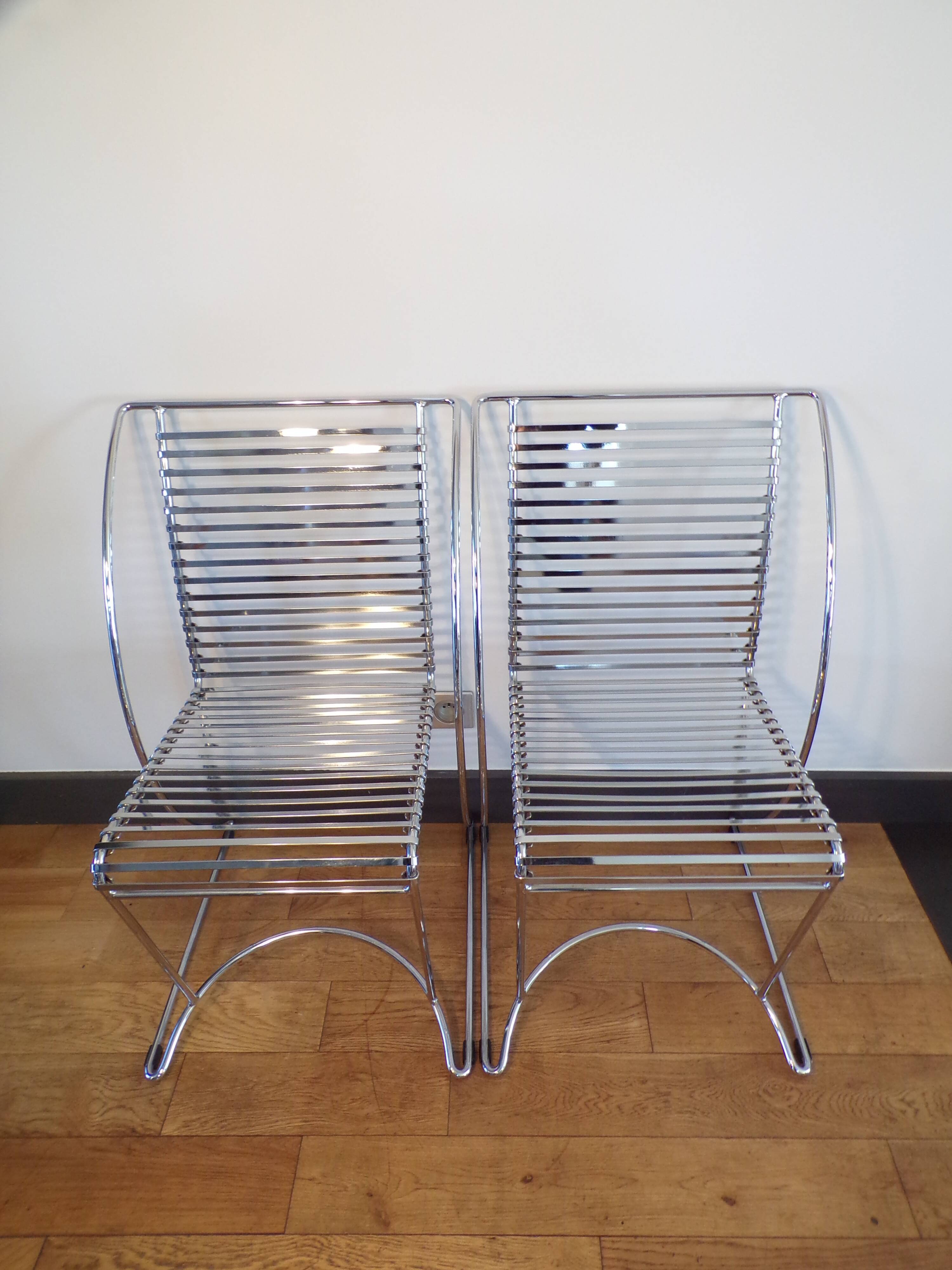Pair of Till Behrens chairs