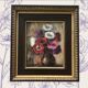 Huile sur toile Bourganel 1978 bouquet de fleurs