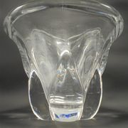 Vase en cristal signé Val St Lambert