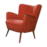 Red vintage 50sclub armchair