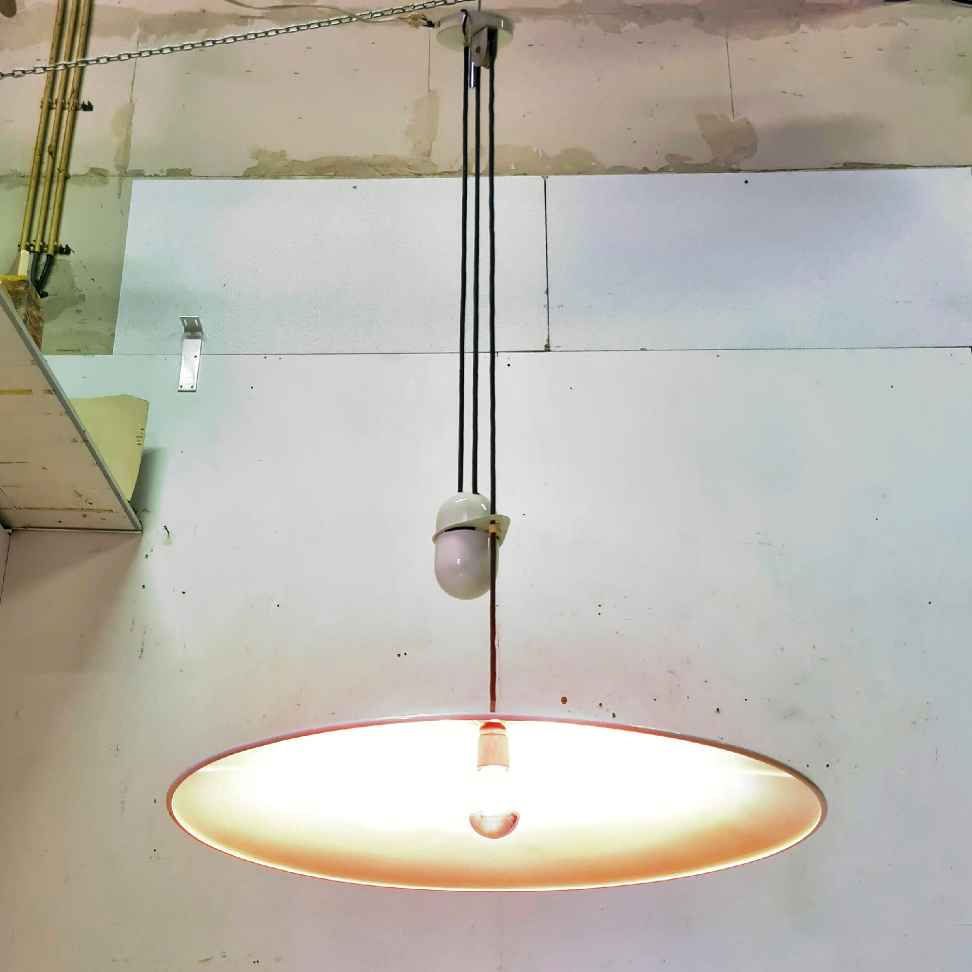 Pendant lamp by Goffredo Reggiani, Italy 1970s
