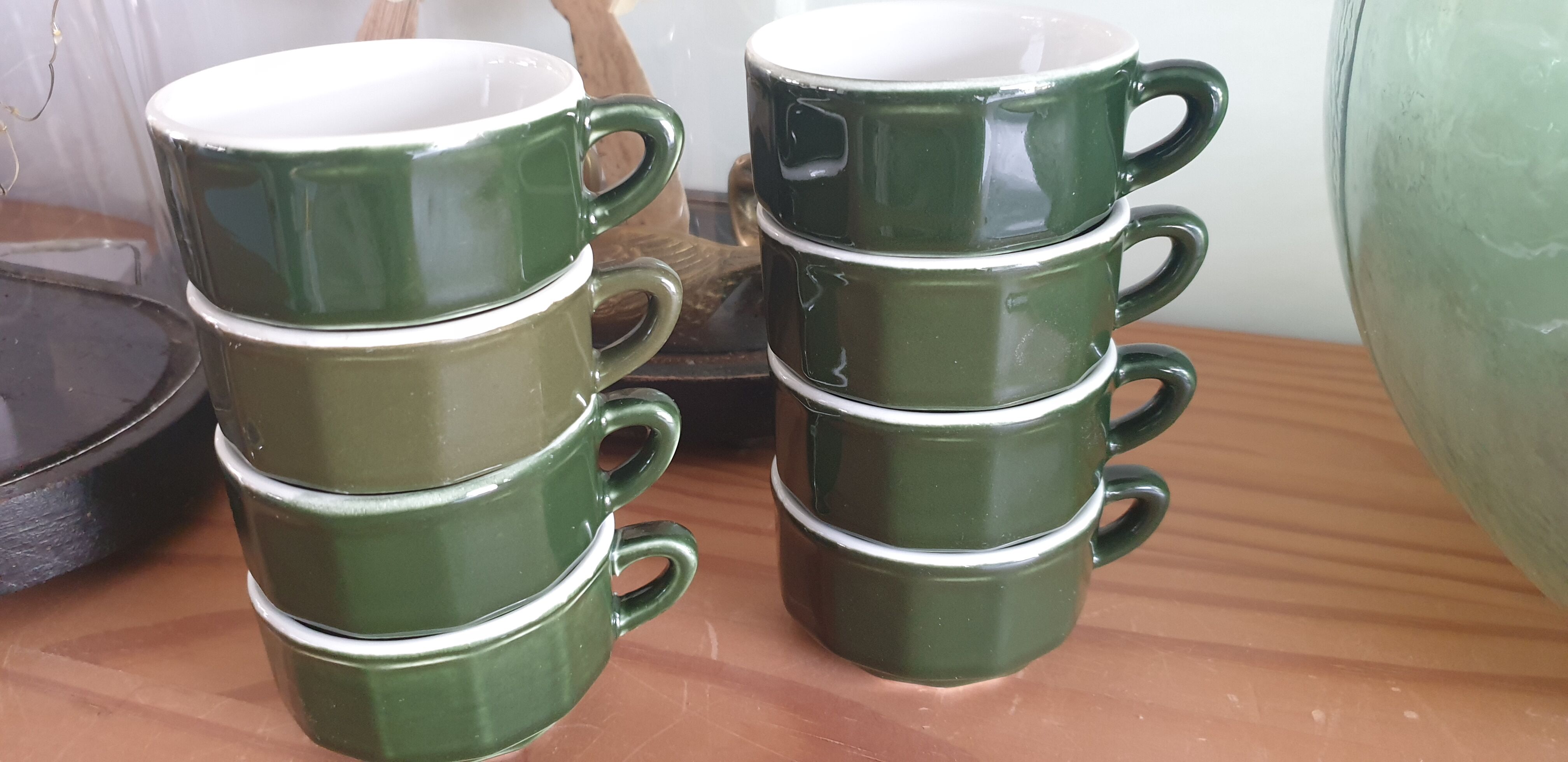 Bistro coffee cups 50s