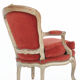 Fauteuil cabriolet de style Louis XV