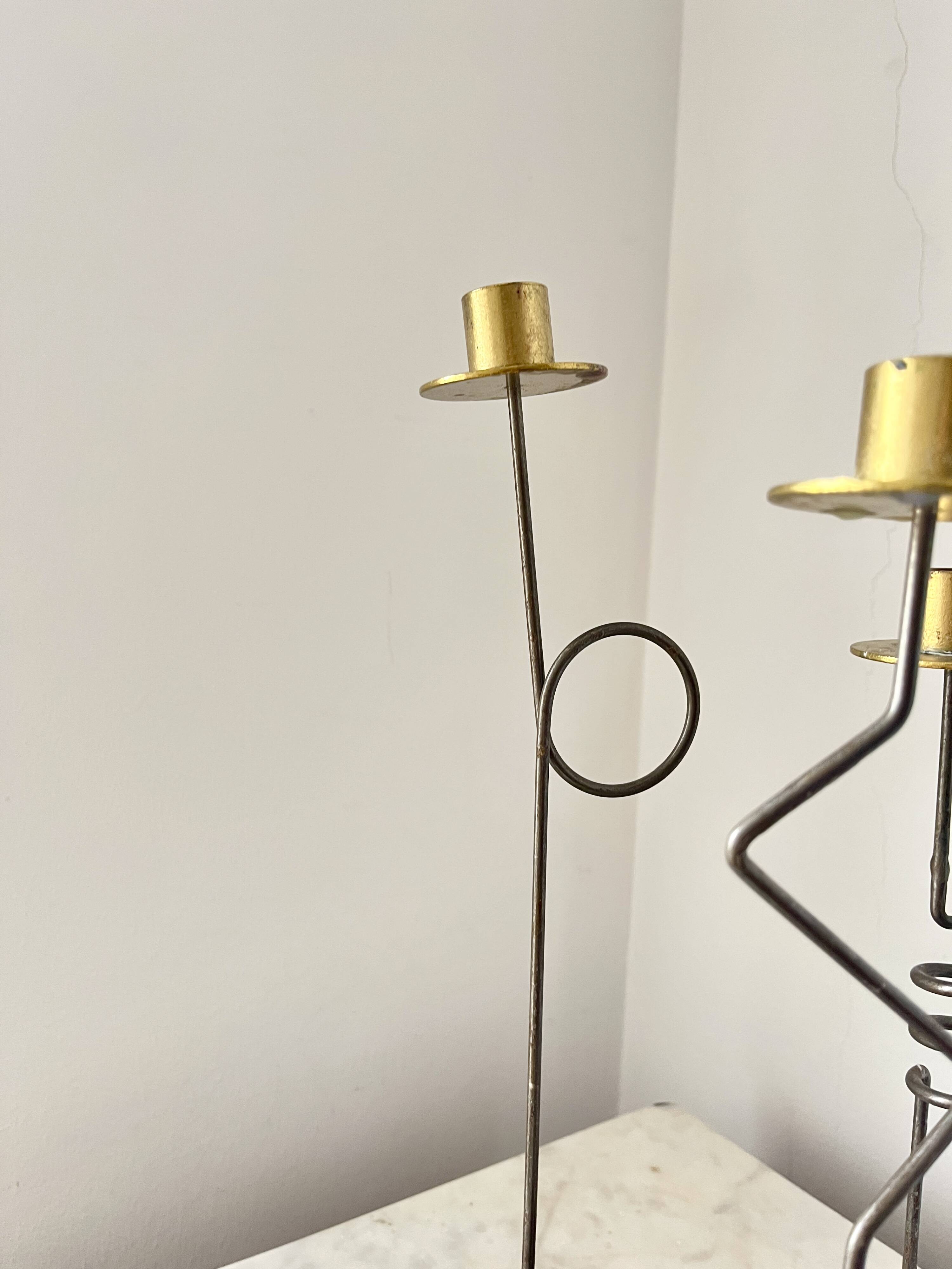 Vintage Ikea Krasen Candlestick (3) by Ehlén Johansson, Postmodern, 1980s