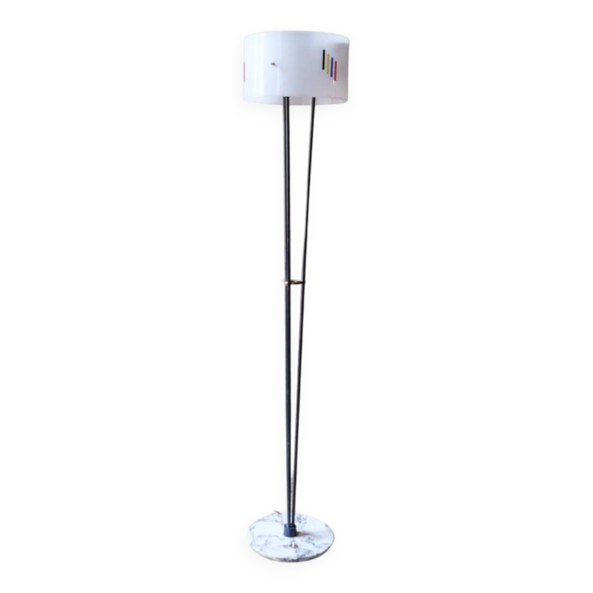 Floor lamp by Angelo Brotto, Italy 1950s