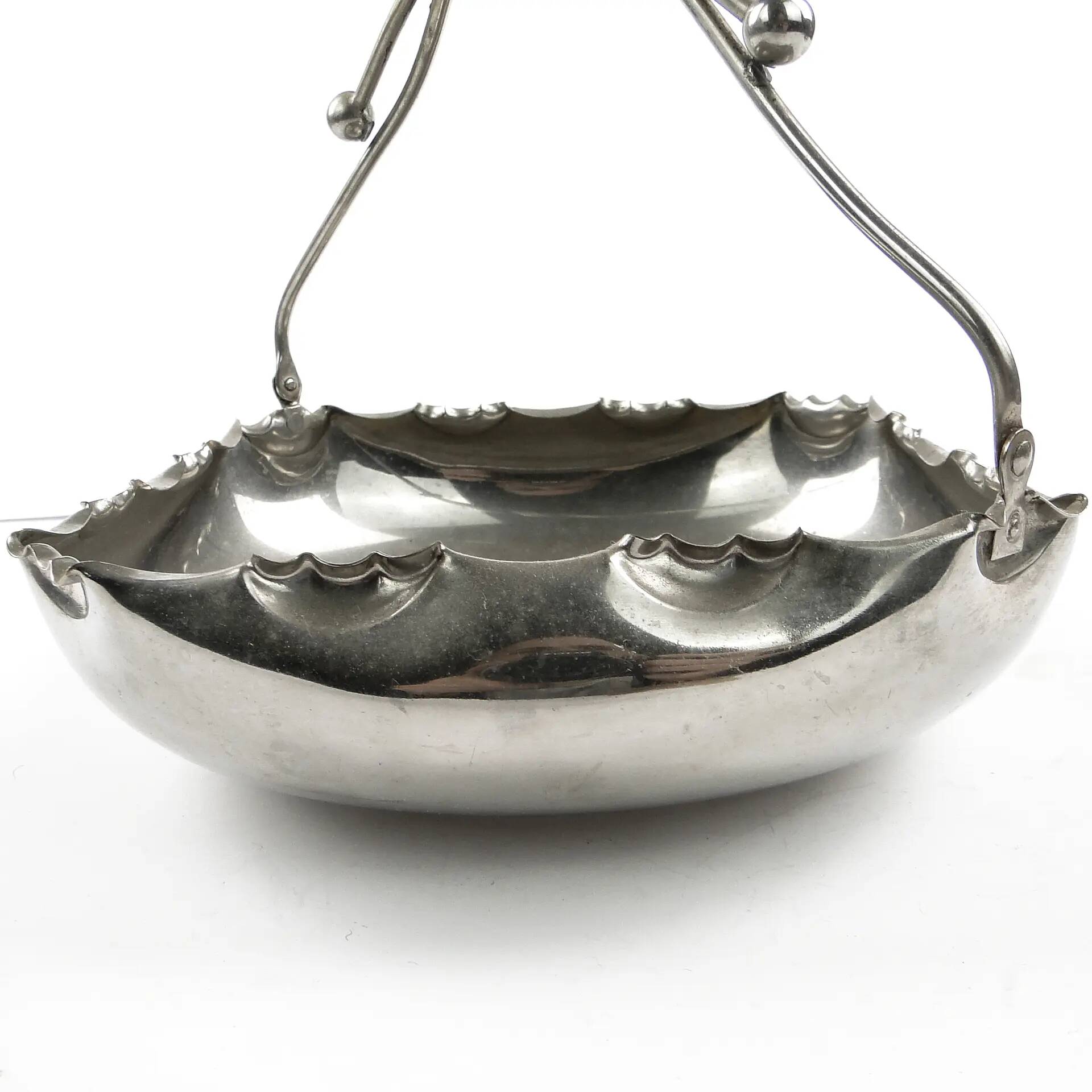 Fruit basket, Art Nouveau, Kaiser, Germany, early 20th century