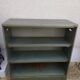 Old vintage metal shelf/bookcase/furniture