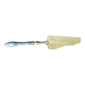 Pelle à tarte argent et vermeil