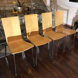 4 Tango chairs by designer Philippe Starck