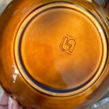 10 Sarreguemines fish plates