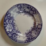 Assiettes dessert Sarreguemines modèle Jardinière XIXEME