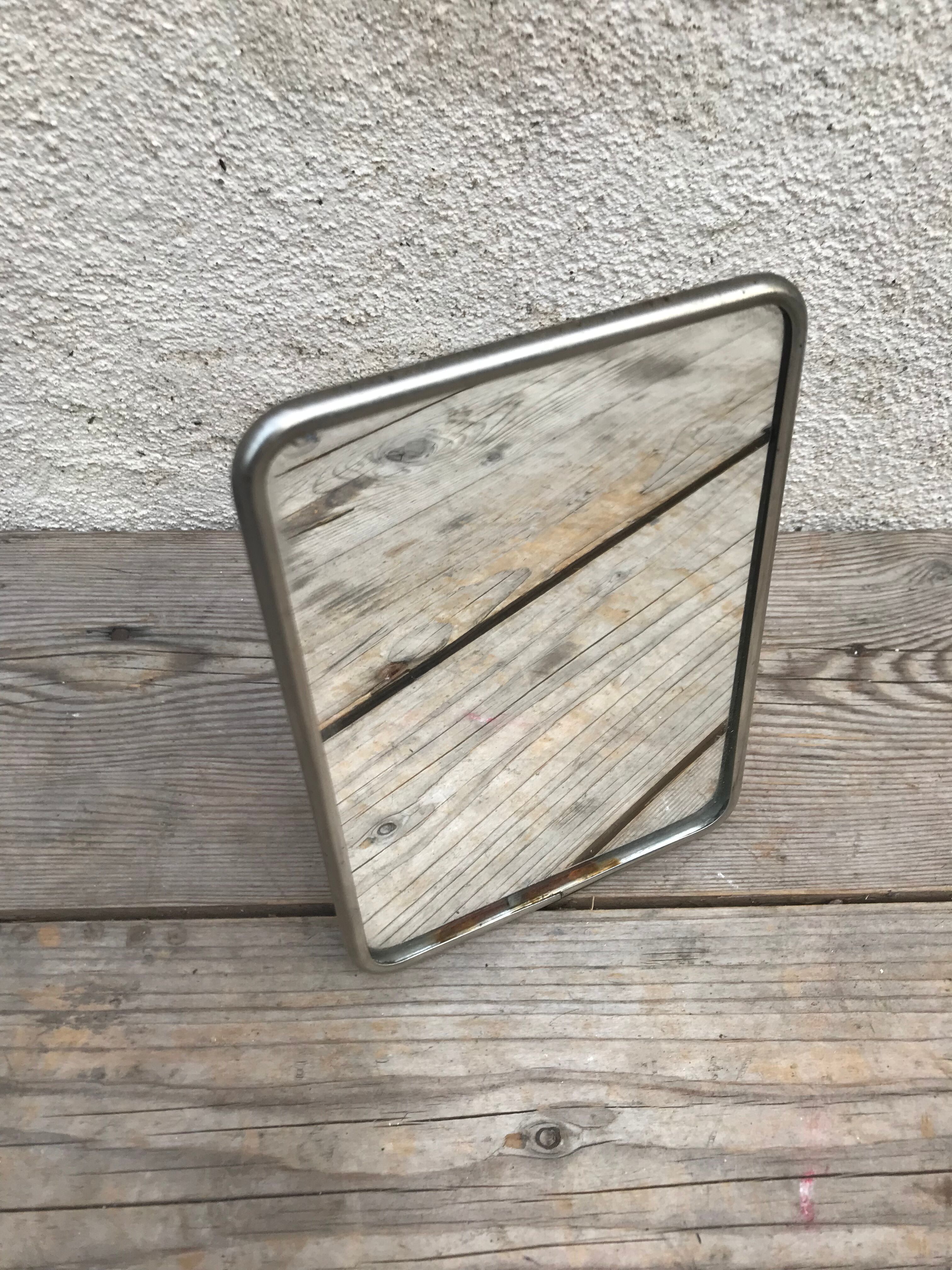 Old mirror barber 13x18cm