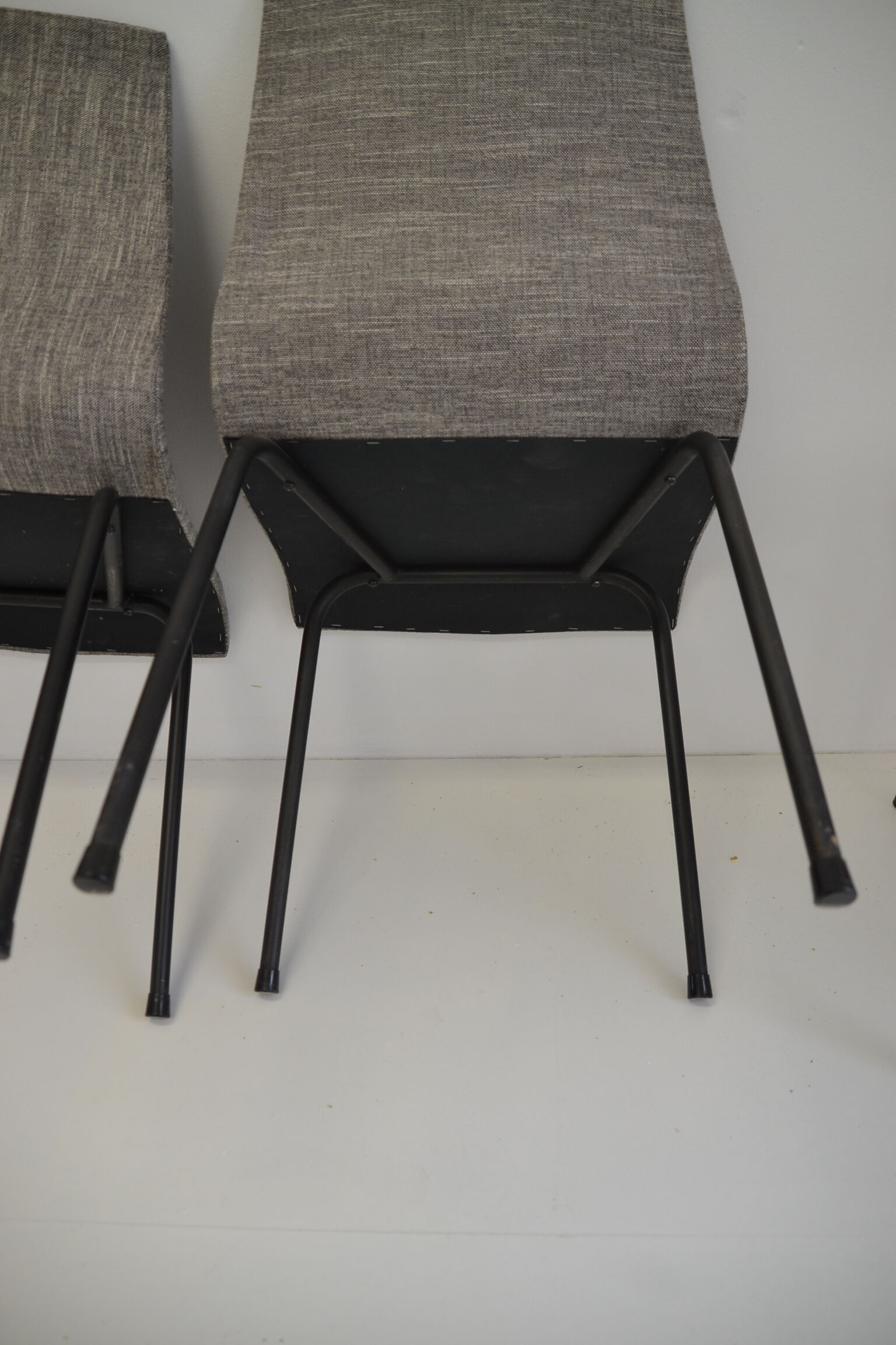 Set of 4 chairs by René-Jean Caillette for Charron