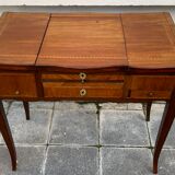 Hairdresser Louis XVI in marquetry and bronze