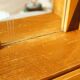 Asymmetrical art deco wall cabinet, drawer & mirror