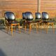Set of 6 Baumann Pegasus chairs
