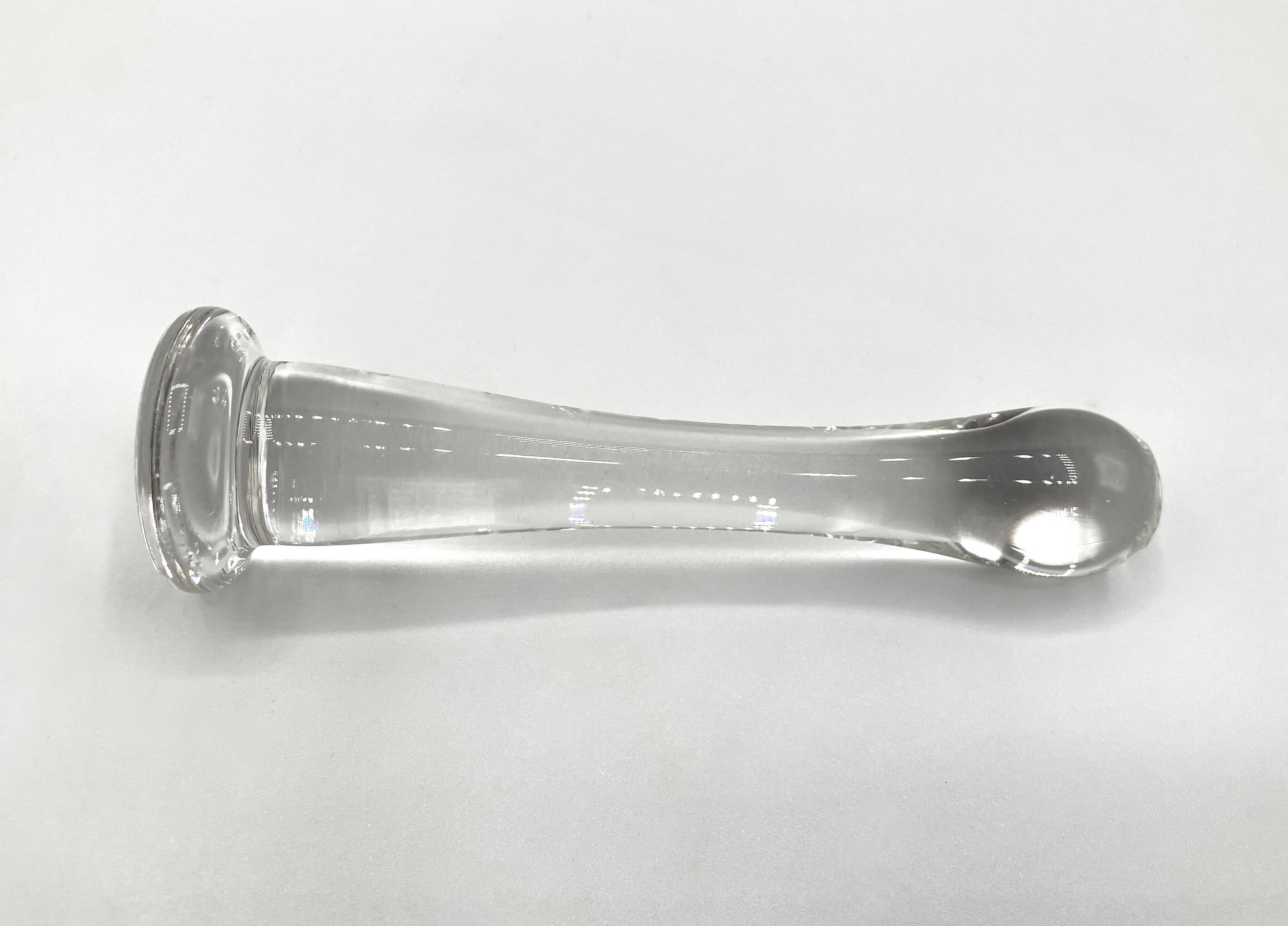 SKLO UNION Ashtray with pestle • 1960 • Czechoslovakia • Pressed glass