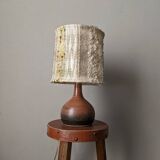 Pied de lampe en céramique slow décoration campagne scandinave artisanal