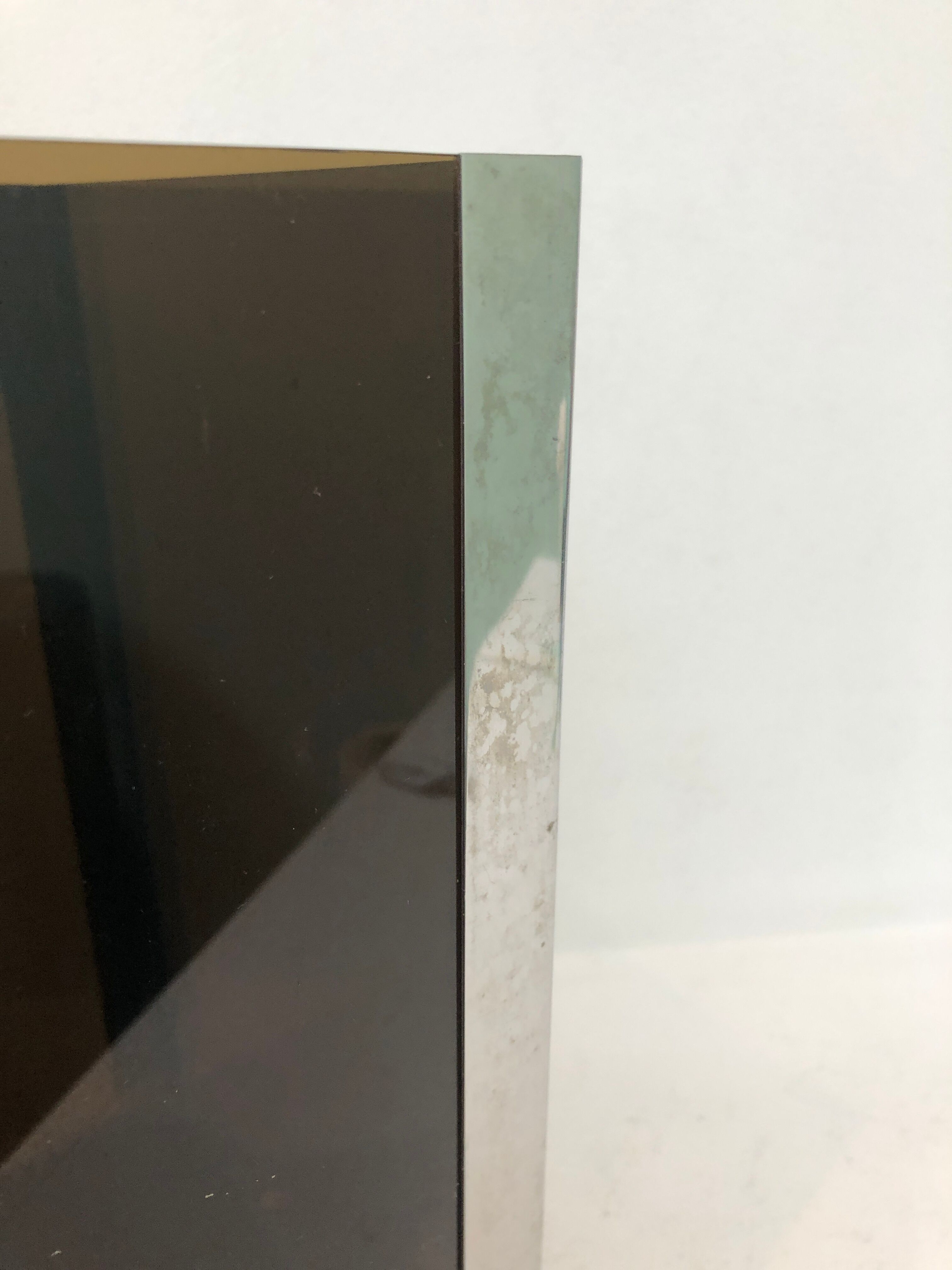 Corbeille papier plexiglas 1970