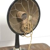 Old black lamp