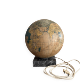 Mappemonde globe terrestre lumineux Taride années 50