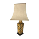 Vintage ceramic lamp bamboo style