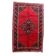Handmade vintage Persian Hamadan rug 136cm x 210cm, 1960s